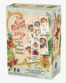 2019 Allen And Ginter Baseball Value Box   Src Https - 2019 Allen Ginter Blaster Box, HD Png Download, Transparent PNG